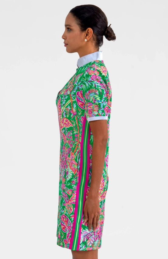 Serve It Up Dress - Vintage Vines Kelly-Dress-Gretchen Scott LLC-XXS-Kelly-Urbanheer