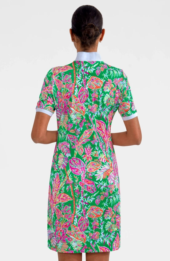 Serve It Up Dress - Vintage Vines Kelly-Dress-Gretchen Scott LLC-XXS-Kelly-Urbanheer