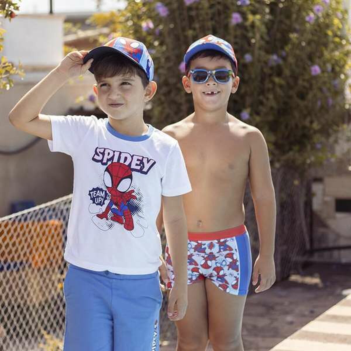 Set of clothes Spider-Man White-Clothing, Boys-Spider-Man-Urbanheer