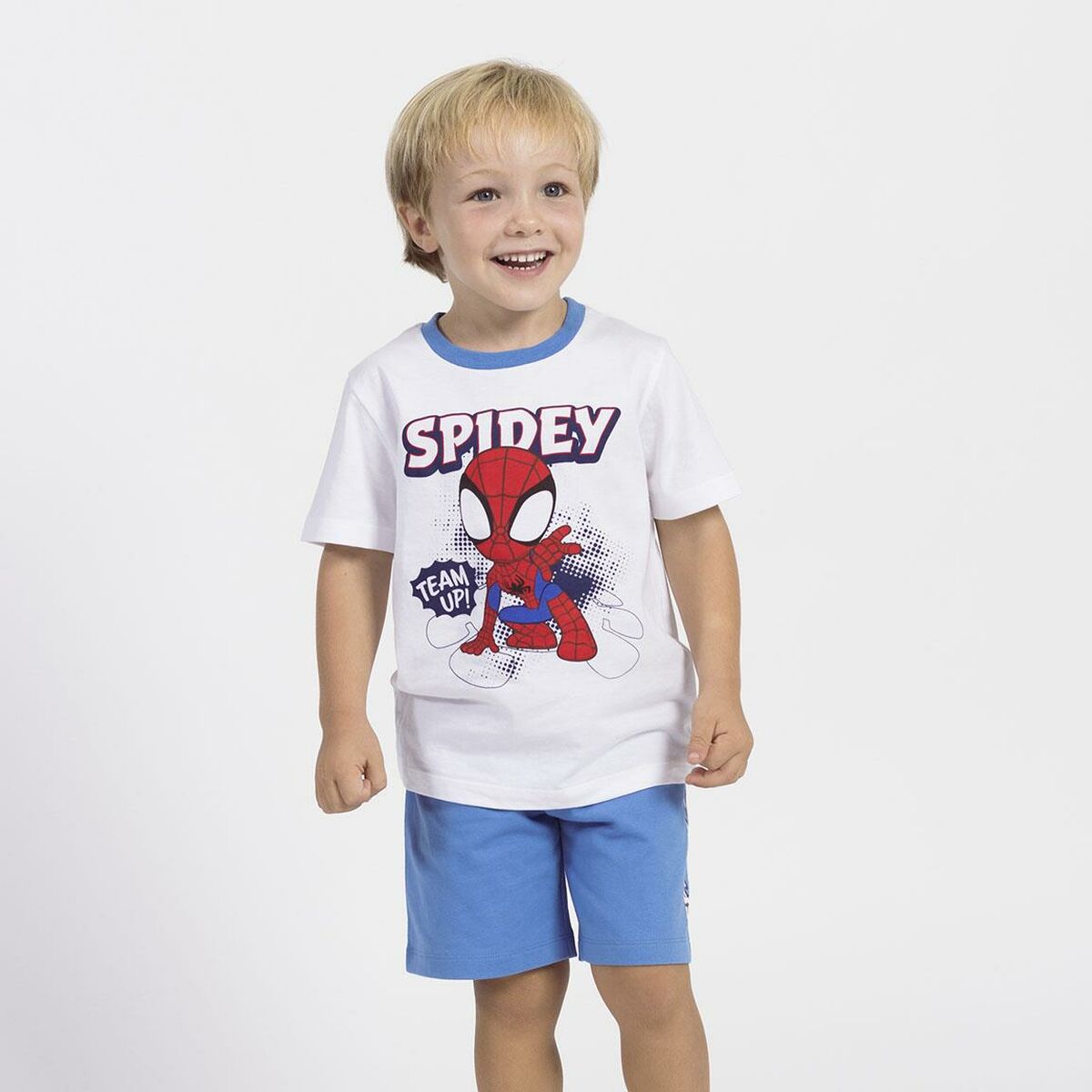 Set of clothes Spidey White-Clothing, Boys-Spidey-Urbanheer
