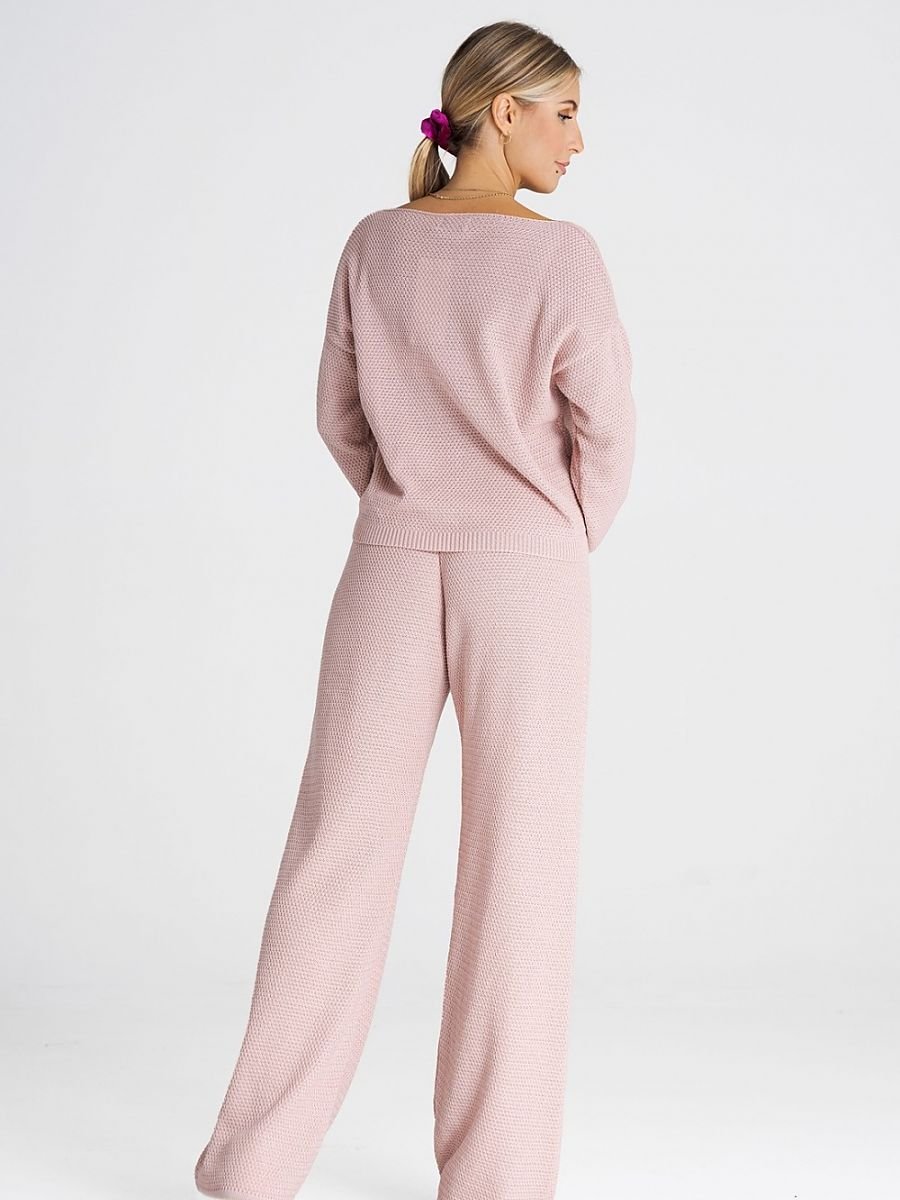 Set women outfit 190998 Figl-Pants, Trousers, Shorts-Figl-pink-one-size-fits-all-Urbanheer