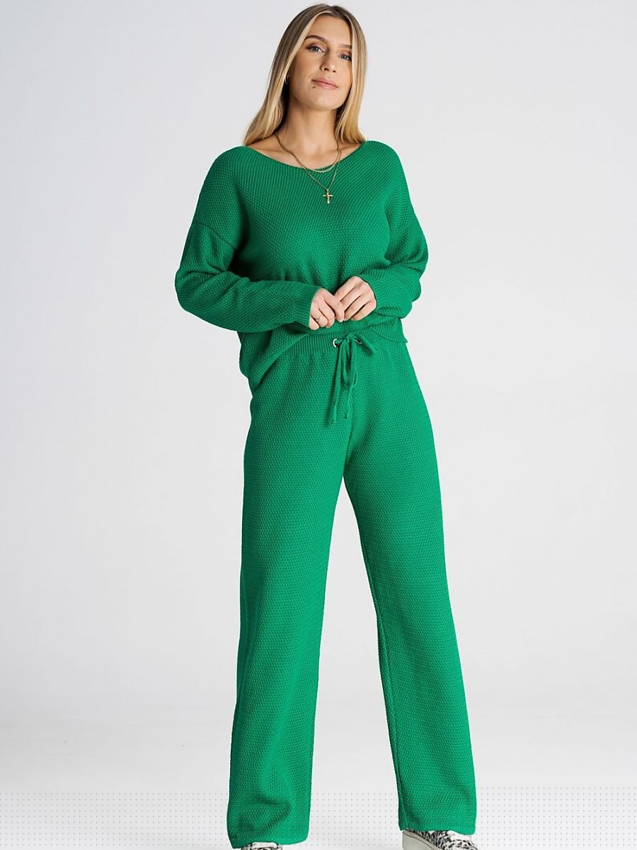 Set women outfit 191000 Figl-Pants, Trousers, Shorts-Figl-green-one-size-fits-all-Urbanheer