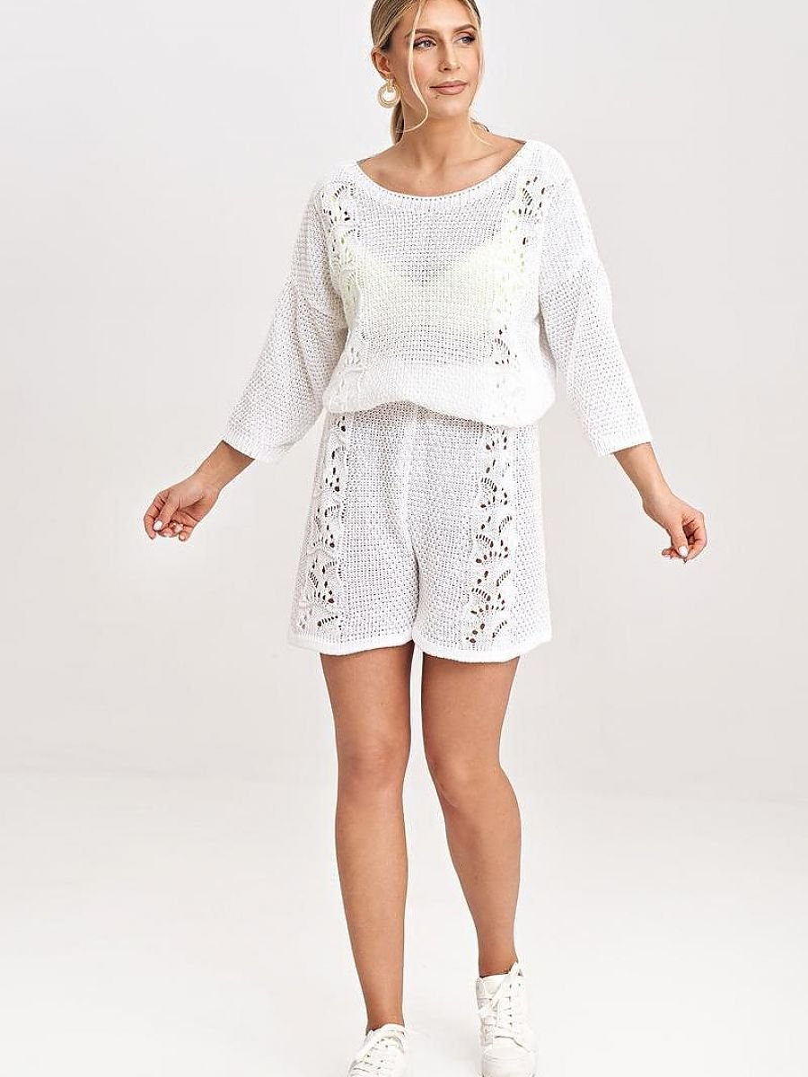 Set women outfit 197214 Figl-Pants, Trousers, Shorts-Figl-beige-one-size-fits-all-Urbanheer