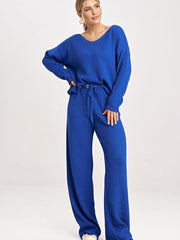Set women outfit 197219 Figl-Pants, Trousers, Shorts-Figl-blue-one-size-fits-all-Urbanheer