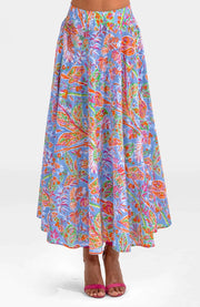 Sexy Summer Skirt - Vintage Vines-Skirt-Gretchen Scott LLC-XS-Periwinkle-Urbanheer