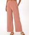 Sharie Towel Terry Wide Leg Pant