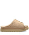 Shearling-Lined Slip-On Slides for Comfort