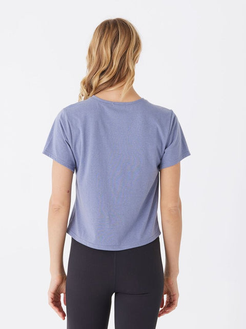 Shelbie Triblend Jersey Pocket Tee