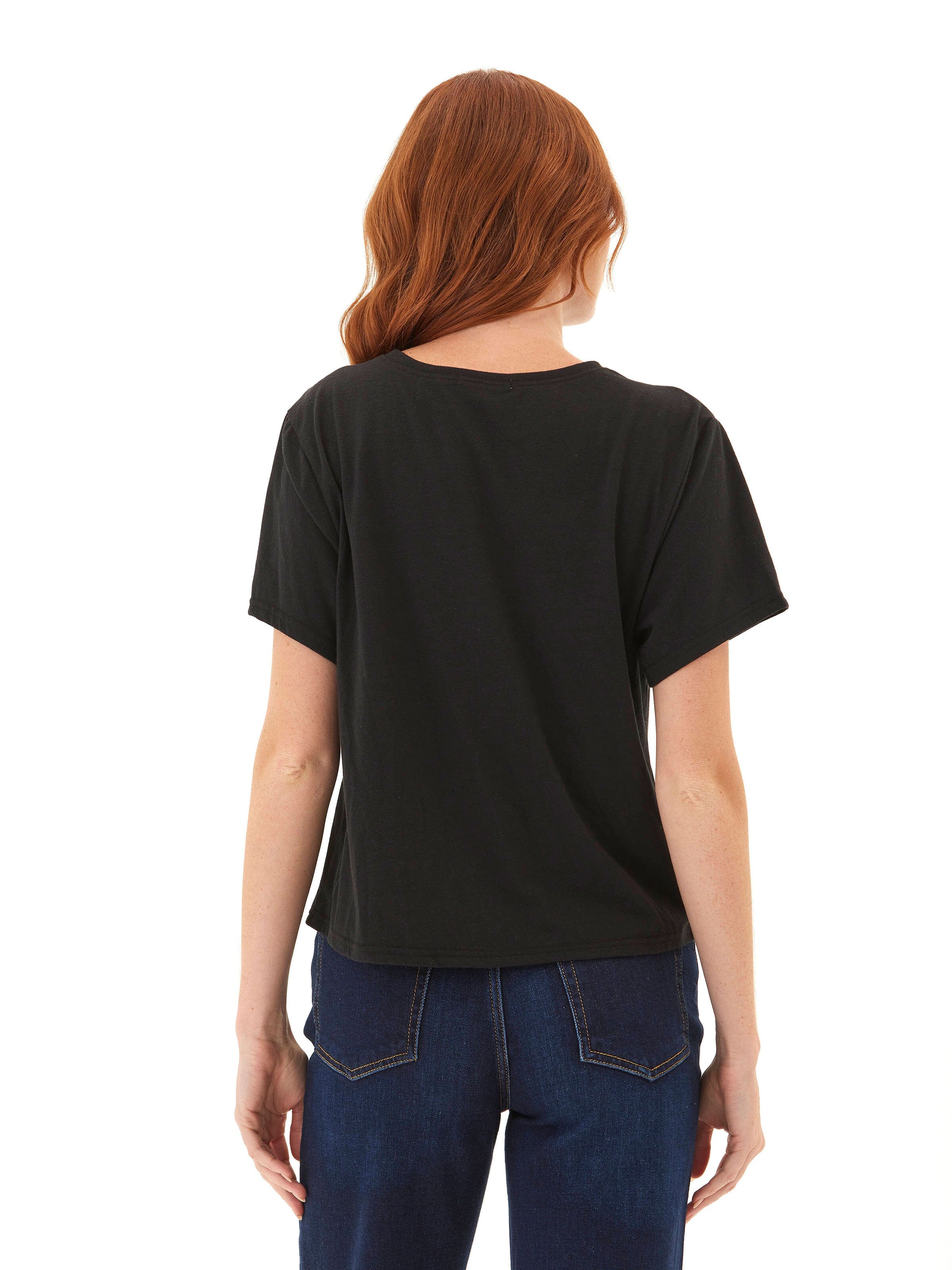 Shelbie Triblend Jersey Pocket Tee