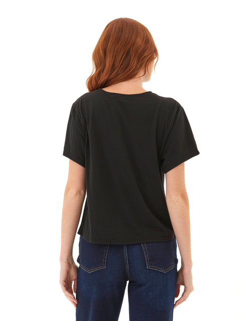 Shelbie Triblend Jersey Pocket Tee