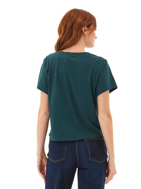Shelbie Triblend Jersey Pocket Tee