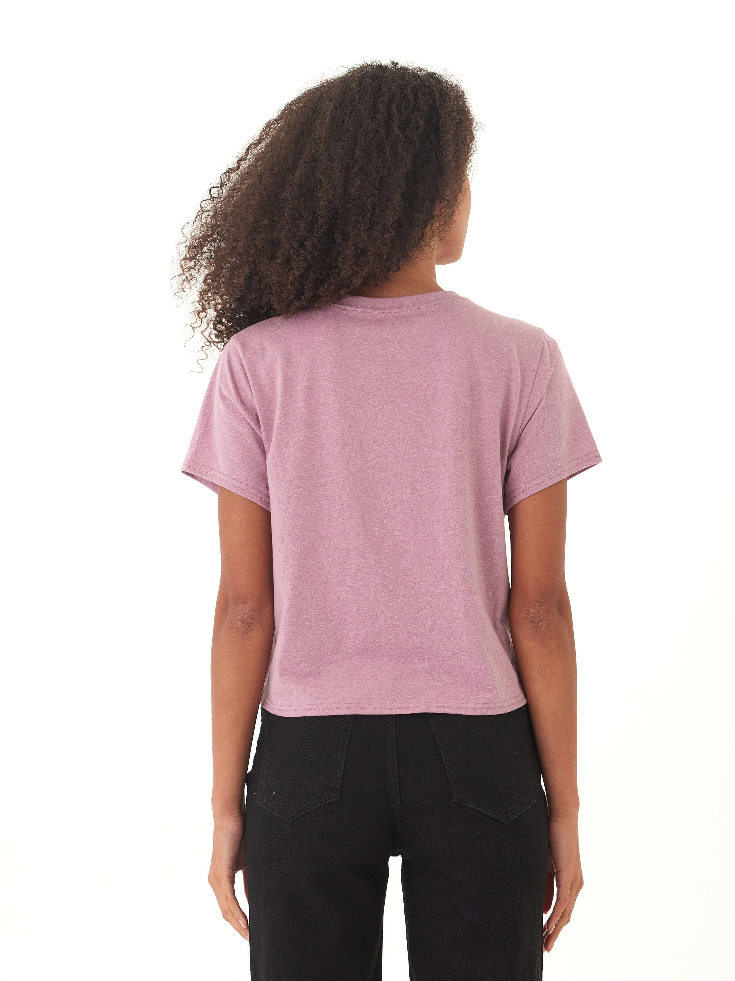 Shelbie Triblend Jersey Pocket Tee