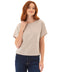 Shelbie Triblend Jersey Pocket Tee