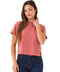 Shelbie Triblend Jersey Pocket Tee
