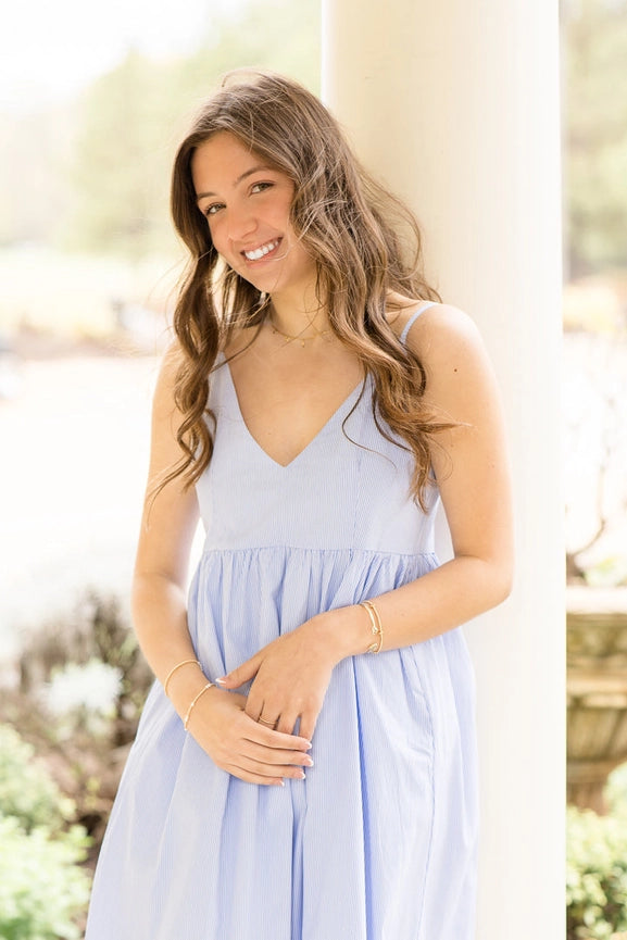 Shell Midi | Seaside Blue-Dress-The Coastal Crane-XS-Urbanheer