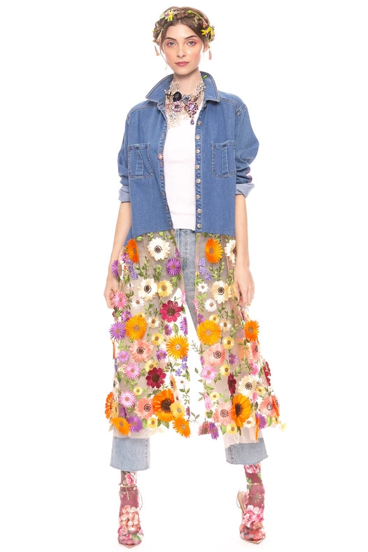 Shelley Denim Maxi Shirt-Shirt-Aratta-XS-Denim Blue-Urbanheer