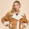 Sherpa Trim Padded Puffer Jacket-Puffer Jacket-TCEC-S-CAMEL-Urbanheer