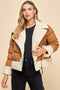 Sherpa Trim Padded Puffer Jacket-Puffer Jacket-TCEC-S-CAMEL-Urbanheer