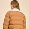 Sherpa Trim Padded Puffer Jacket-Puffer Jacket-TCEC-S-CAMEL-Urbanheer