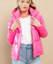 Shinny Puffer Jacket-Puffer Jacket-TCEC-S-Barbie Pink-Urbanheer