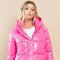 Shinny Puffer Jacket-Puffer Jacket-TCEC-S-Barbie Pink-Urbanheer