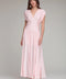 Shirred Jersey Maxi Dress