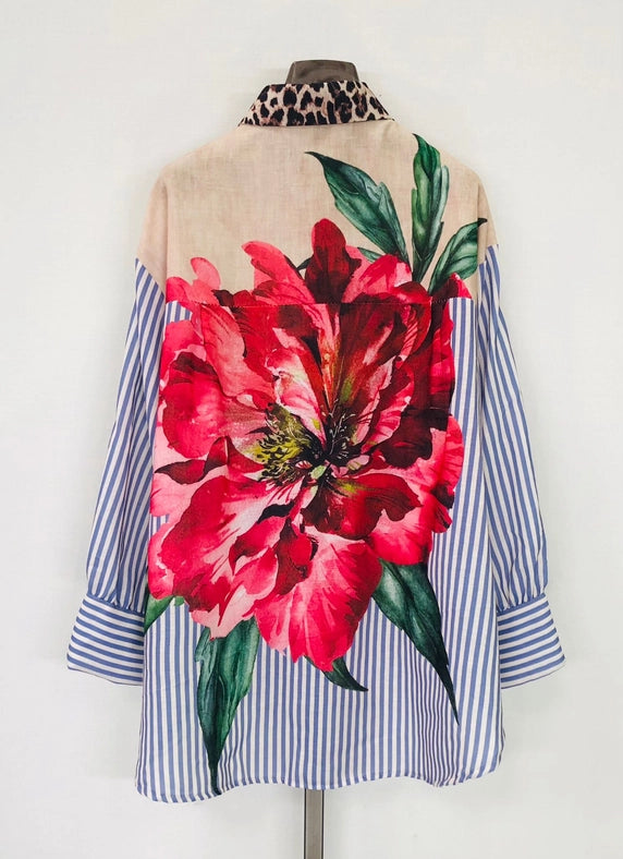 Shirt with Collars with Unique Prints-Shirt-SWEET MAGIC-OS-1-Urbanheer