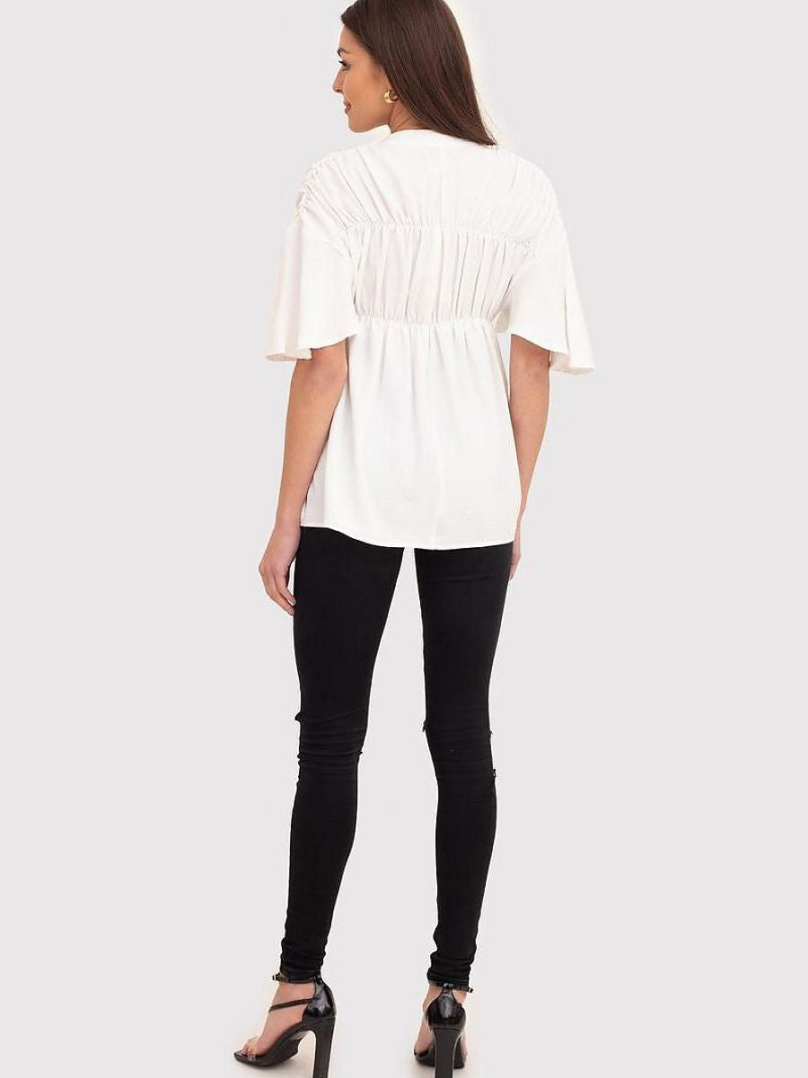 Shirt Women Outfit 195517 Ax Paris-Shirts for Women-Ax Paris-beige-L-Urbanheer