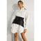 Shirts Dress with Wrap Skirt Set-Set-Mulla-S-WHITE-Urbanheer