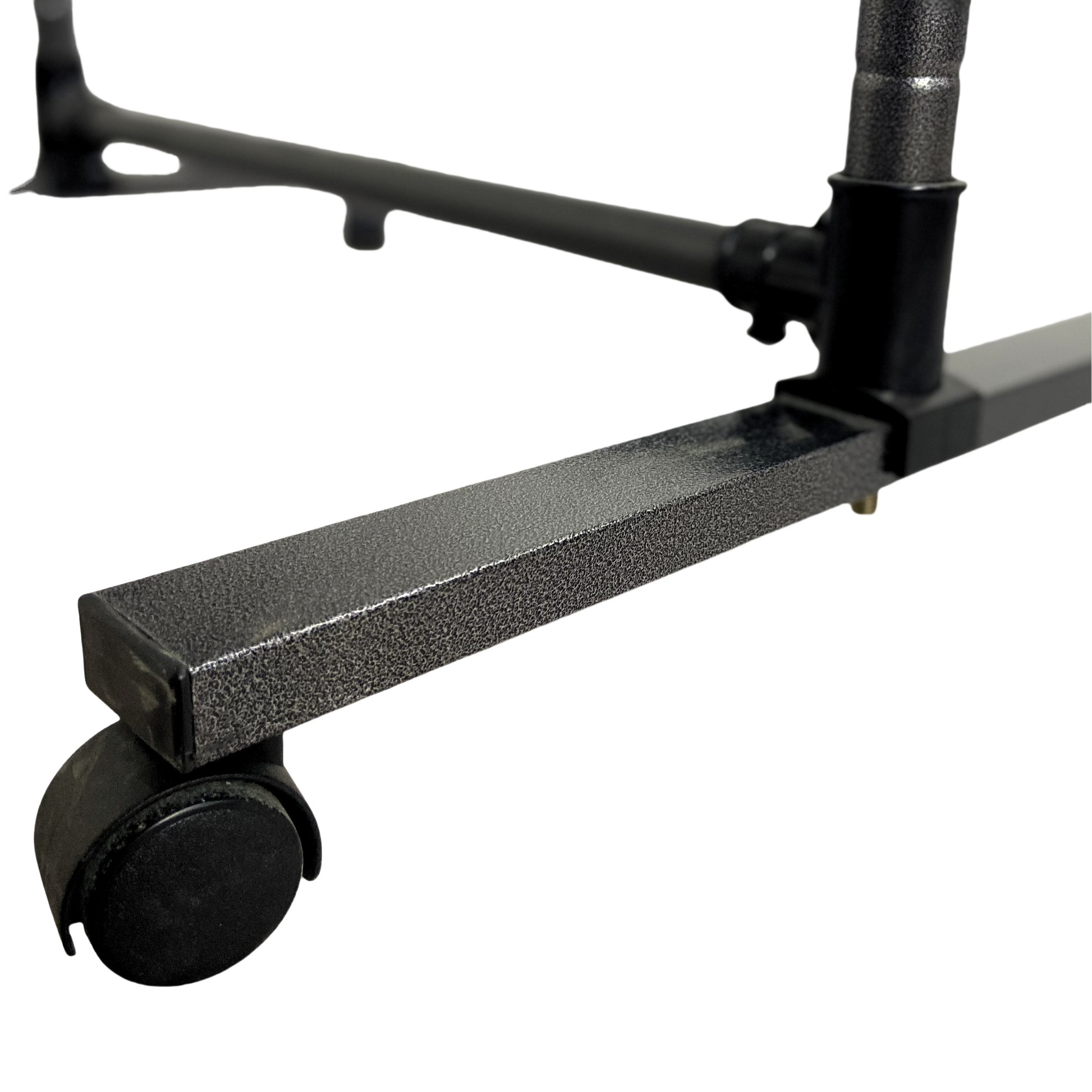 Short Clothing Racks for Hanging Clothes with Bottom Shelves and Wheels Heavy Duty Rolling Clothes-UH Decor-Default-Urbanheer