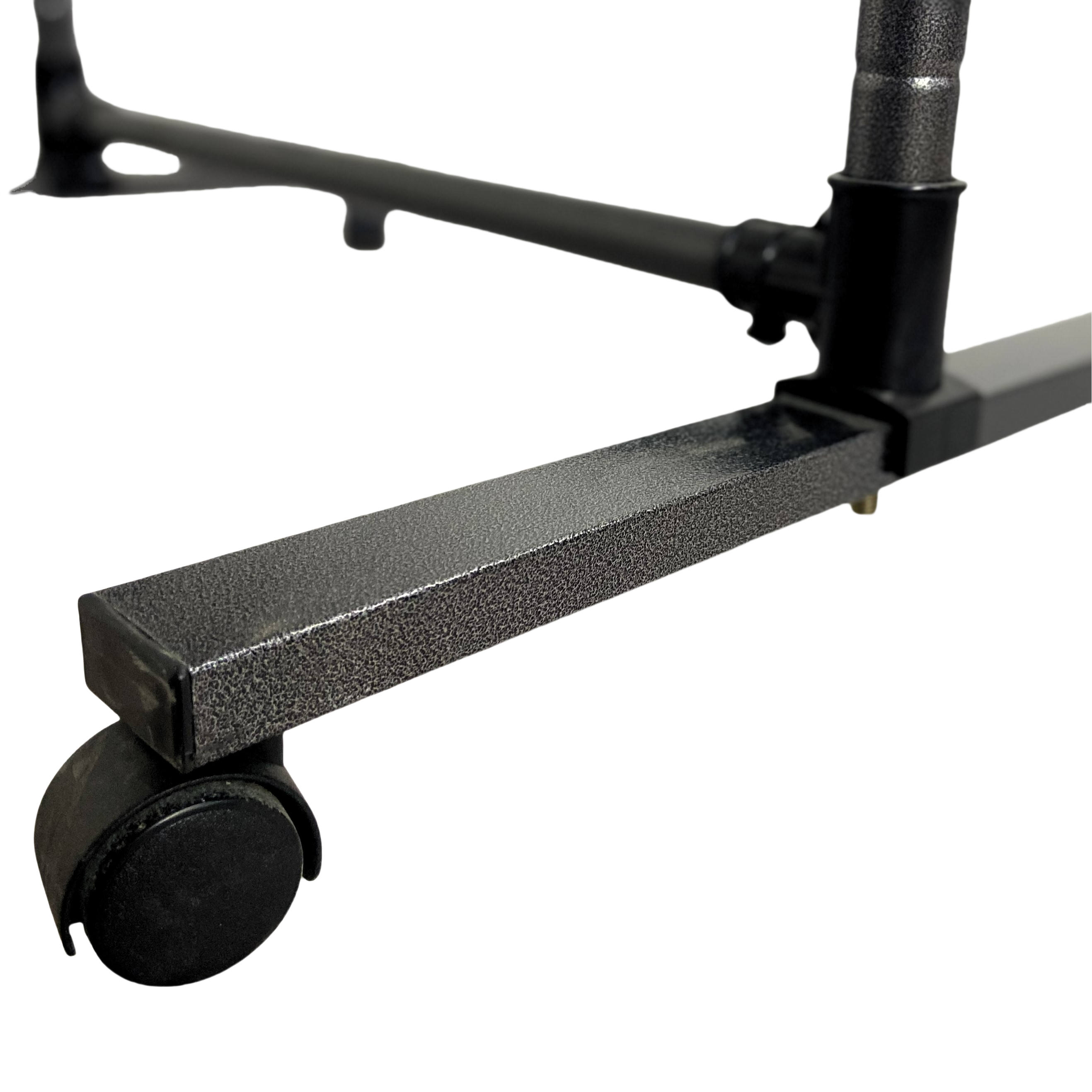 Short Clothing Racks for Hanging Clothes with Bottom Shelves and Wheels Heavy Duty Rolling Clothes-UH Decor-Default-Urbanheer