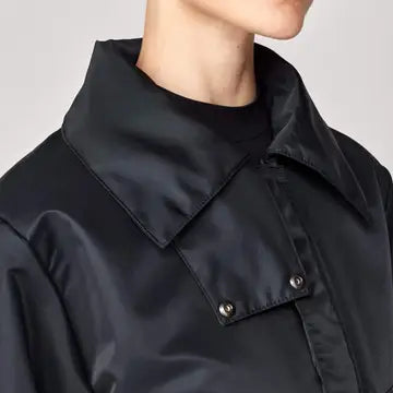 Short Padded Jacket Black