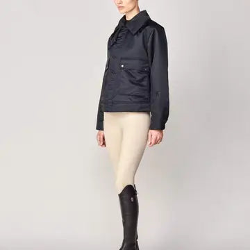 Short Padded Jacket Black