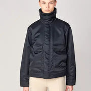 Short Padded Jacket Black