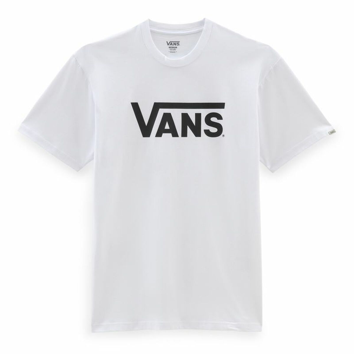 Short Sleeve T-Shirt Vans Classic White Men-Fashion | Accessories > Clothes and Shoes > T-shirts-Vans-XS-Urbanheer