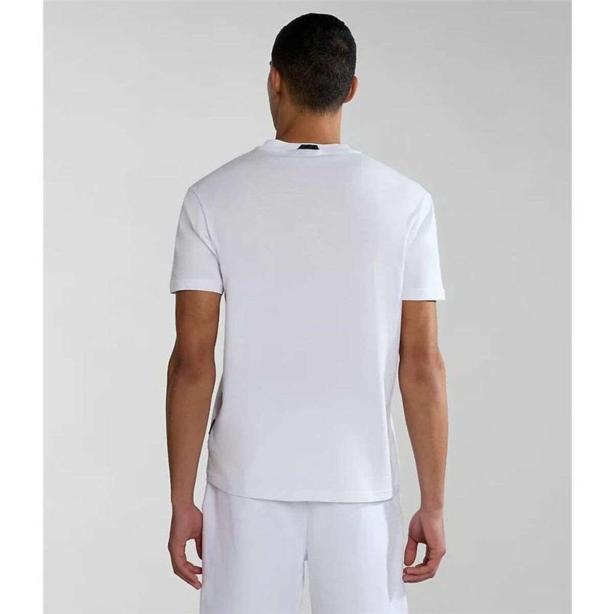 Short-sleeve Sports T-shirt Napapjiri S-Bollo Ss 1 White-Sports | Fitness > Sports material and equipment > Sports t-shirts-Napapjiri-XL-Urbanheer