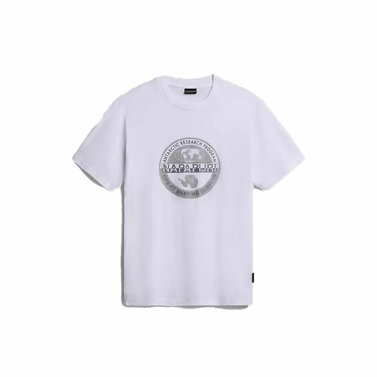 Short-sleeve Sports T-shirt Napapjiri S-Bollo Ss 1 White-Sports | Fitness > Sports material and equipment > Sports t-shirts-Napapjiri-XL-Urbanheer