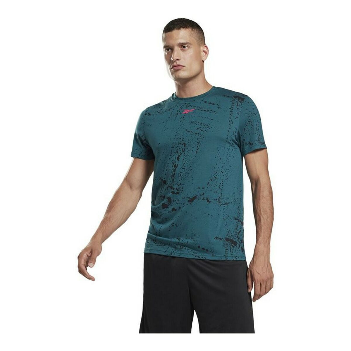 Short-sleeve Sports T-shirt Reebok Workout Ready-Clothing, Men-Reebok-XL-Urbanheer