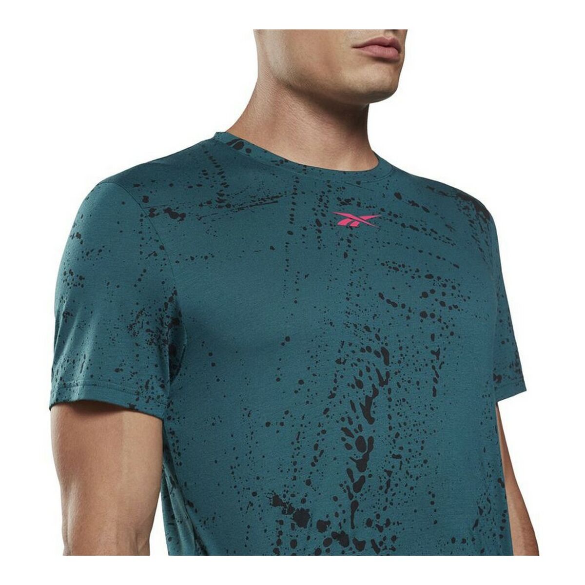 Short-sleeve Sports T-shirt Reebok Workout Ready-Clothing, Men-Reebok-XL-Urbanheer