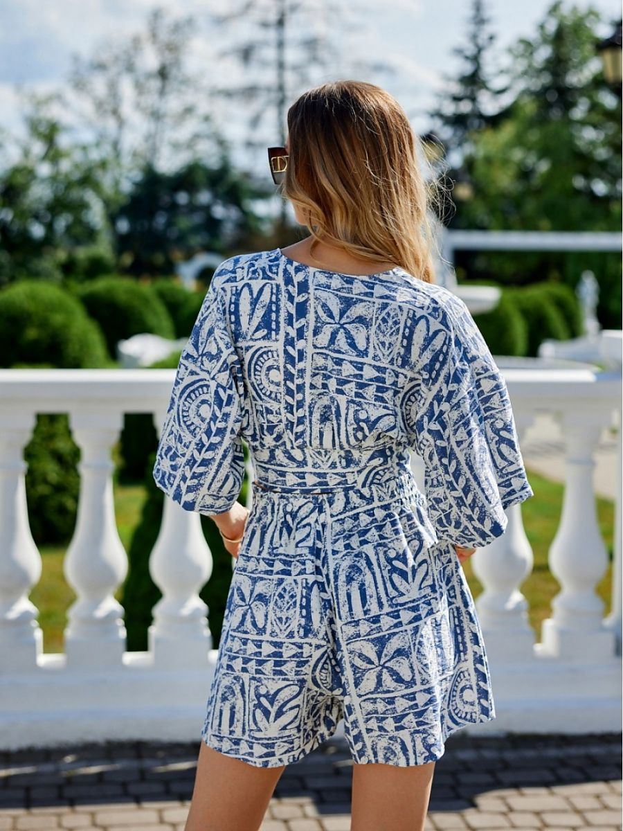 Shorts women outfit 198338 Roco Fashion-Shorts for Women, Crop Pants-Roco Fashion-blue-36-Urbanheer