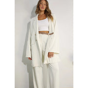 Side Slit Jacket and Pants Set OFF WHITE-Set-Mulla-S-OFF WHITE-Urbanheer