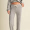 Side Stripe Cozy Waffle Knit Pants
