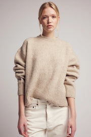Siena Yak Wool Knitted Sweater-Sweater-Leap Concept-S-Ecru-Urbanheer