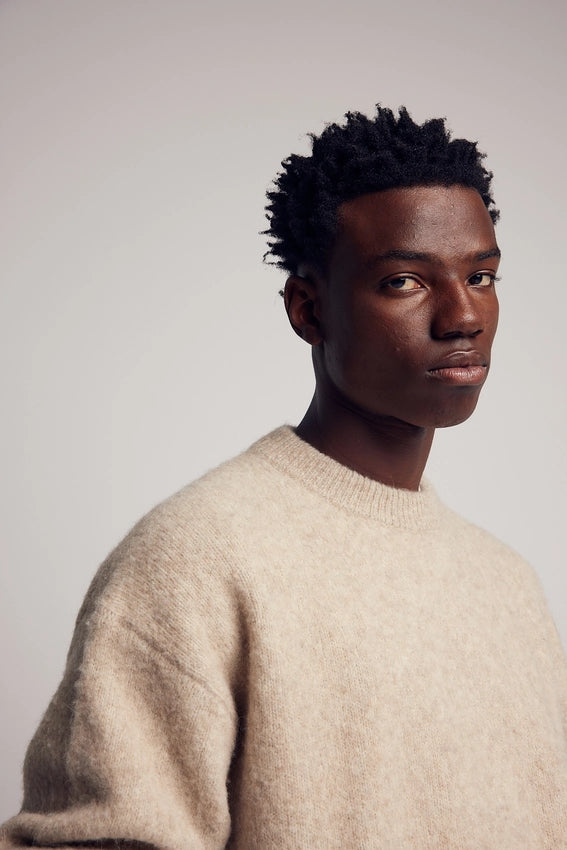 Siena Yak Wool Knitted Sweater-Sweater-Leap Concept-S-Ecru-Urbanheer