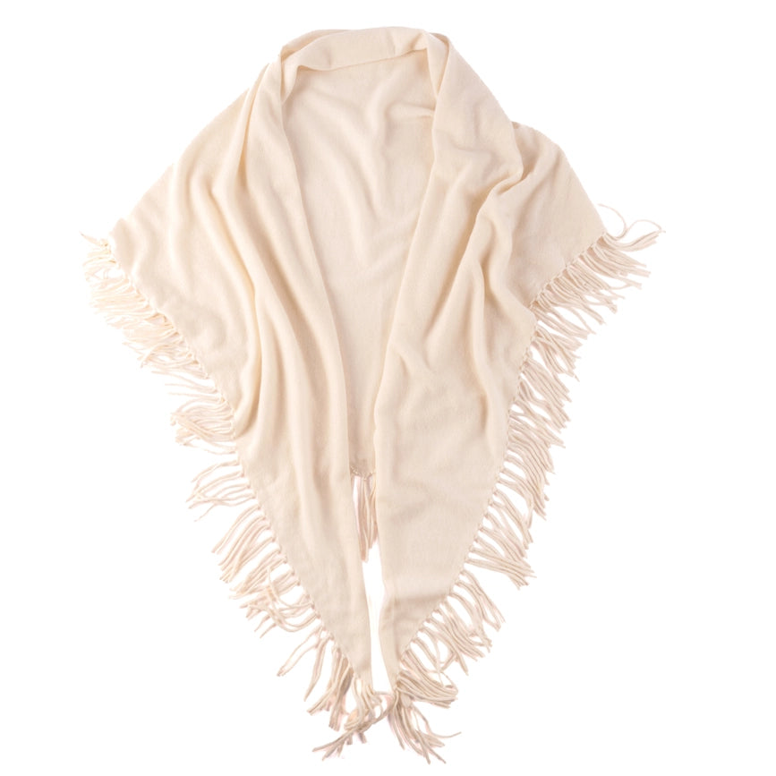 Sienna Cashmere Shawl Ivory-Shawl-Bel Cashmere S.C.-200 cm-Urbanheer