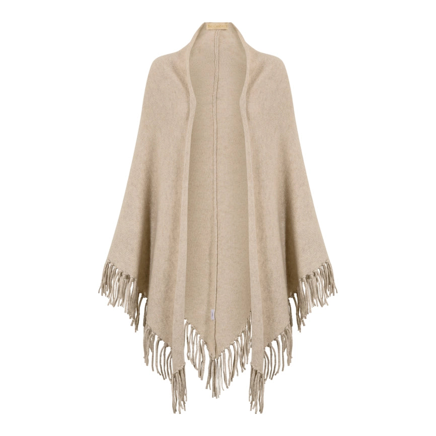 Sienna Cashmere Shawl-Shawl-Bel Cashmere S.C.-200 cm-Beige-Urbanheer