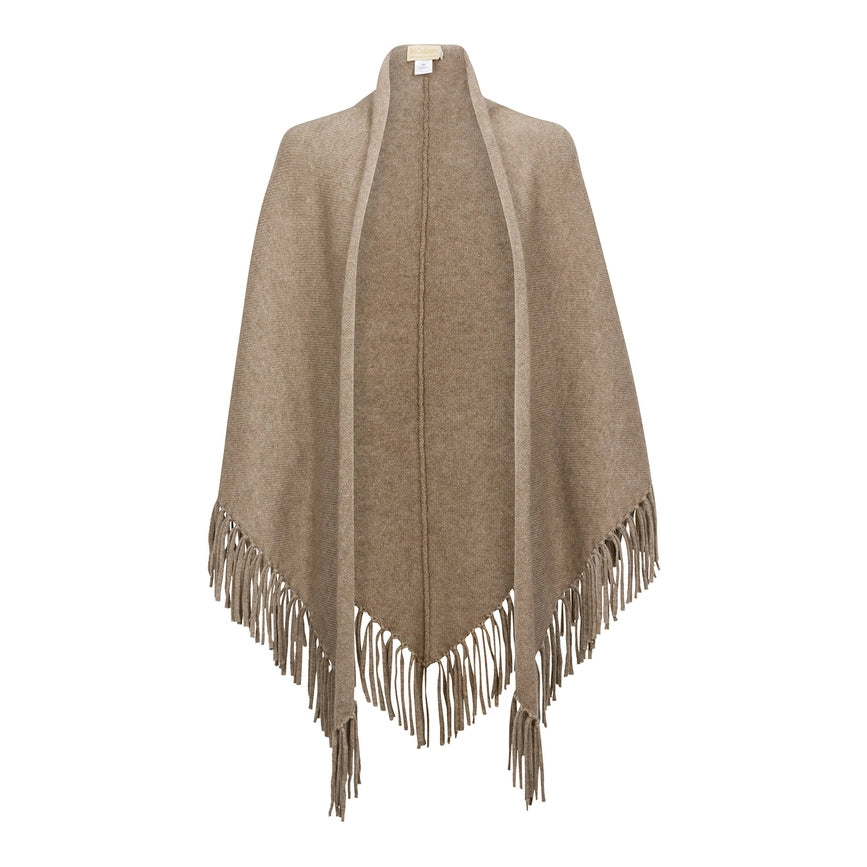 Sienna Cashmere Shawl-Shawl-Bel Cashmere S.C.-200 cm-Organic Brown-Urbanheer