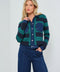 Sienna Sweater Knit & Performance Denim Trucker Jacket