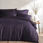 Signature Bamboo Viscose Duvet Cover Set - Royal Purple-Set-Bamboo Is Better-Full/Queen-Urbanheer
