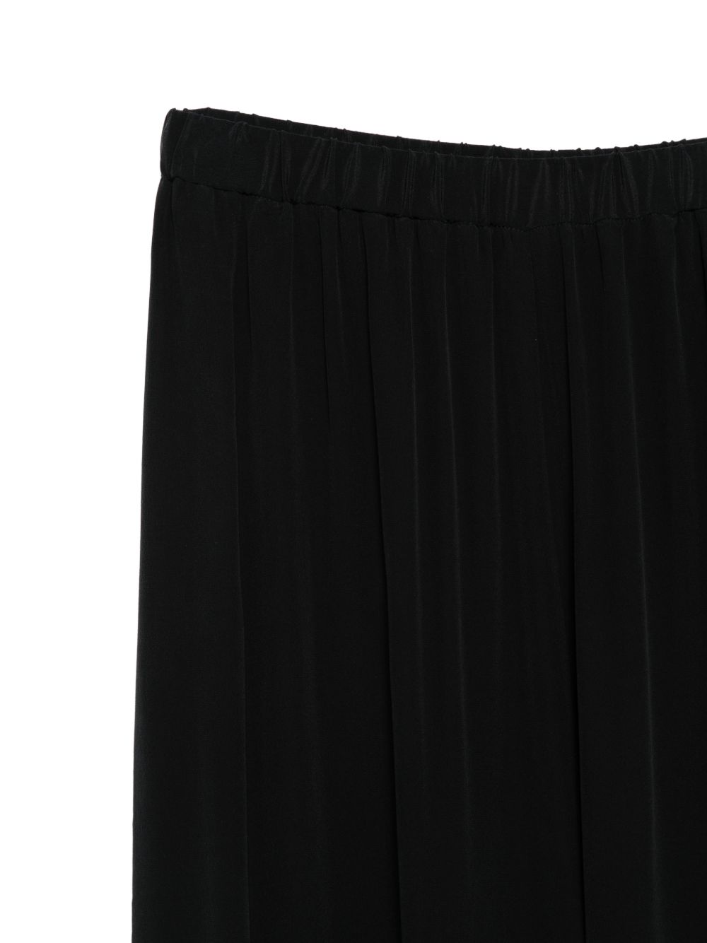 Silk Balloon Trousers with Elastic Waistband for Comfort